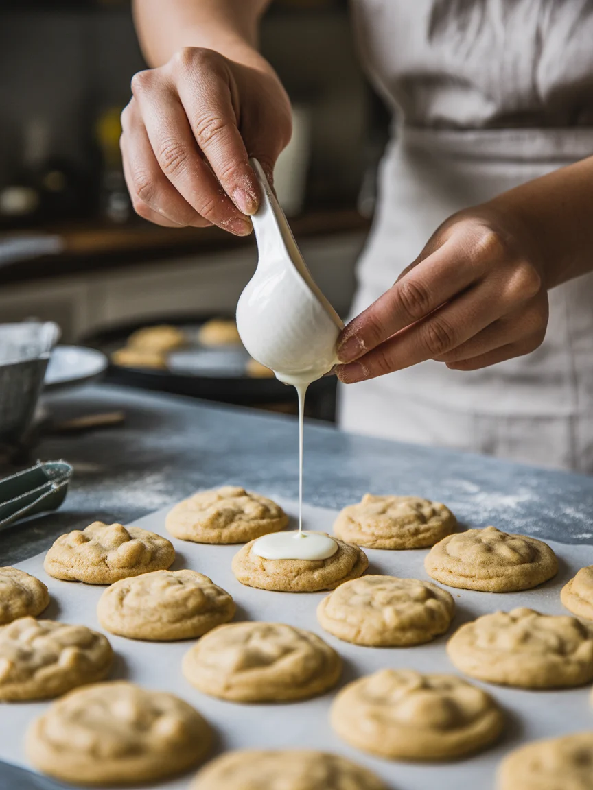 Deliciously Chewy Maple Cinnamon Cookies with White Chocolate